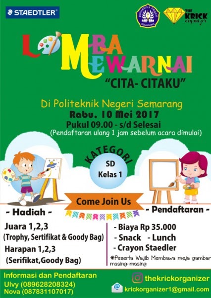 Lomba Mewarnai Mei 2019 Jakarta - GAMBAR MEWARNAI HD