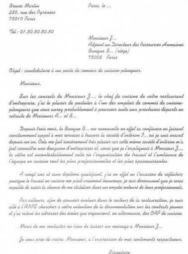 Lettre De Motivation Pour Une Formation De Langue