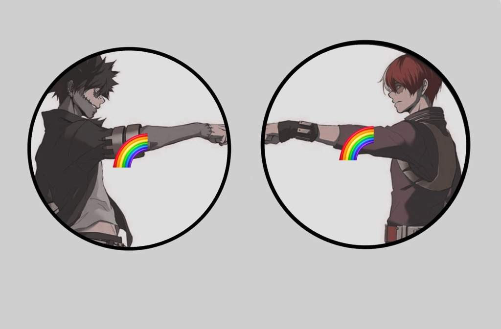 Bnha Matching Pfp For 3 Friends - Zwei Wallpaper