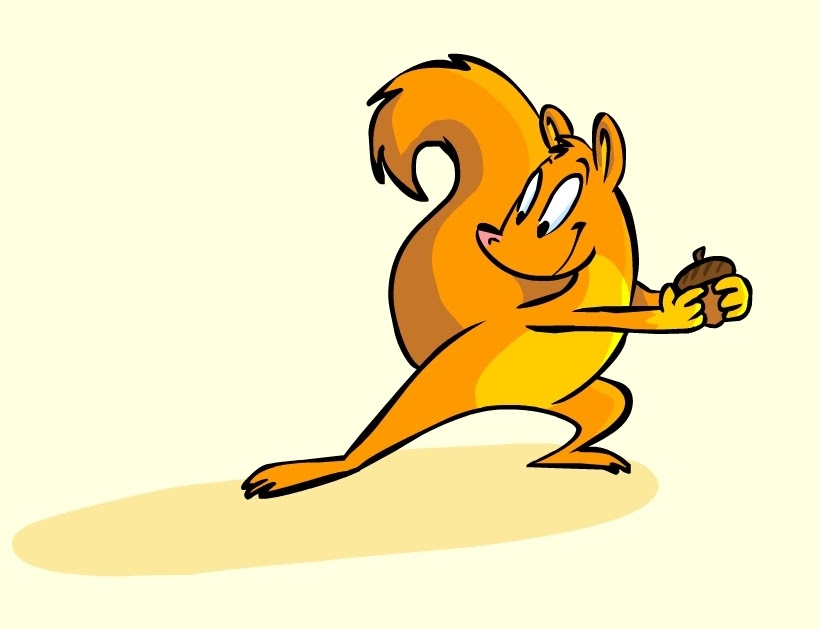 Famous Cartoon Squirrel