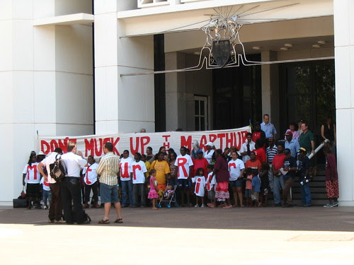 McArthur River protest