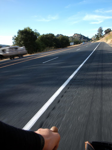 Riding on HWY 101