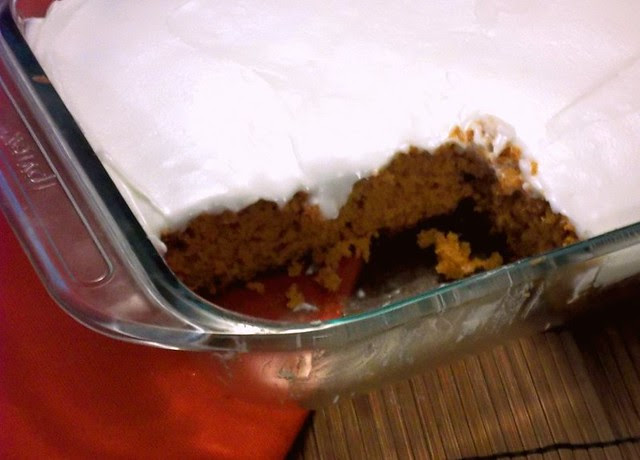 Tomato Sauce Cake with Cream Cheese Frosting