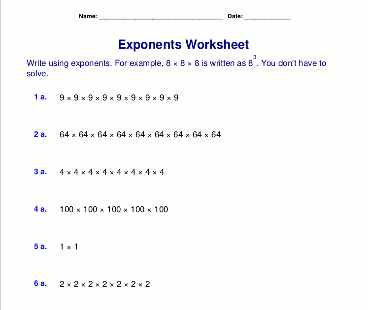 5th Grade Math Worksheets Evaluating Expressions