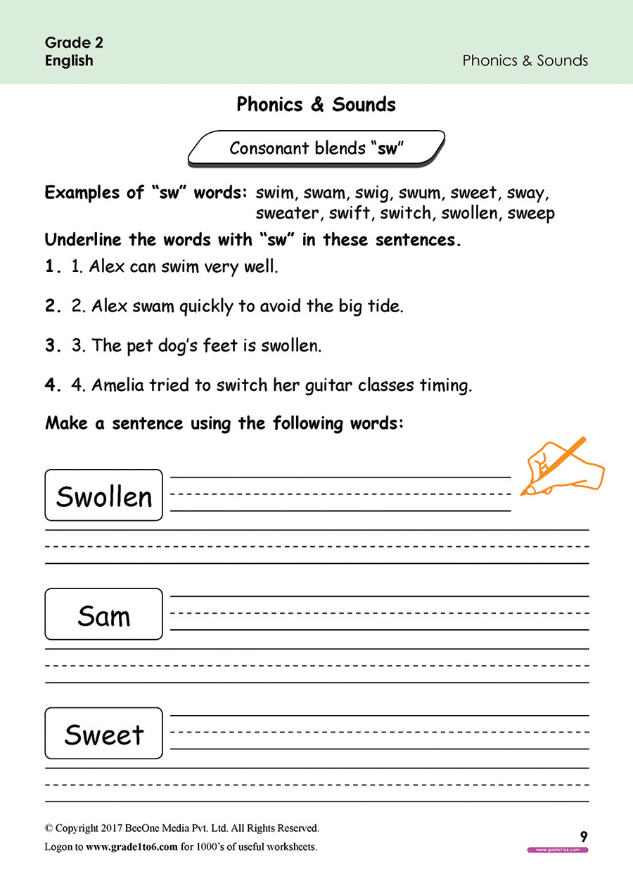 worksheets for class 2 english english language test for