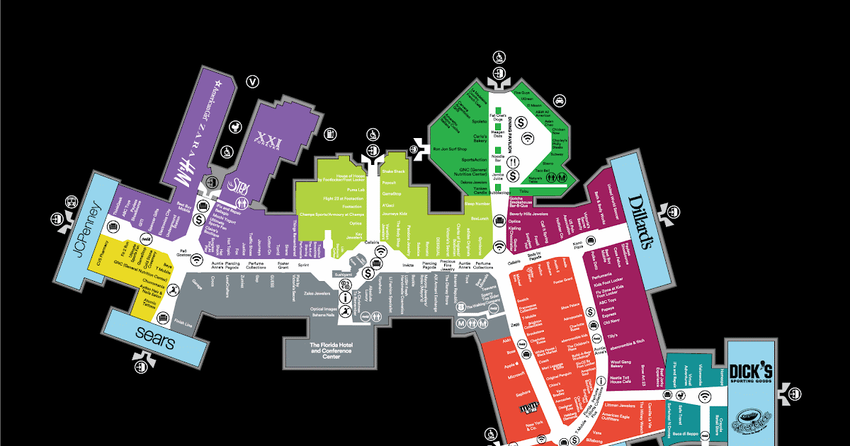 27 Coconut Point Mall Map - Online Map Around The World