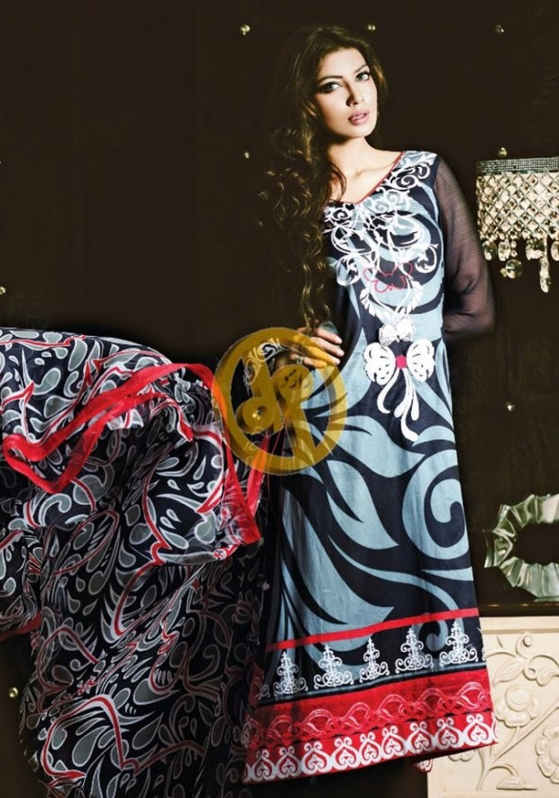 Dawood-Textile-Girls-Women-Printed-Lawn-Prints-Fashion-Suits-Kuki-Concepts-Fall-Winter-Collection 2013-14-11 Dawood-Textile-Girls-Women-Printed-Lawn-Prints-Fashion-Suits-Kuki-Concepts-Fall-Winter-Collection 2013-14-11