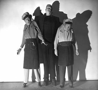 Bud Abbott Lou Costello Frankenstein Glenn Strange