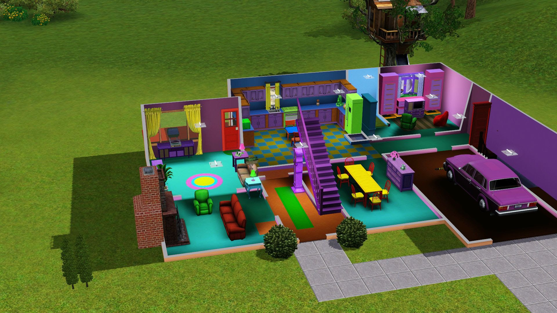 design-the-simpsons-house-game-modern-design