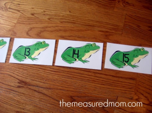 Letter F Math 1 the measured mom 590x442 Letter F Math Activities