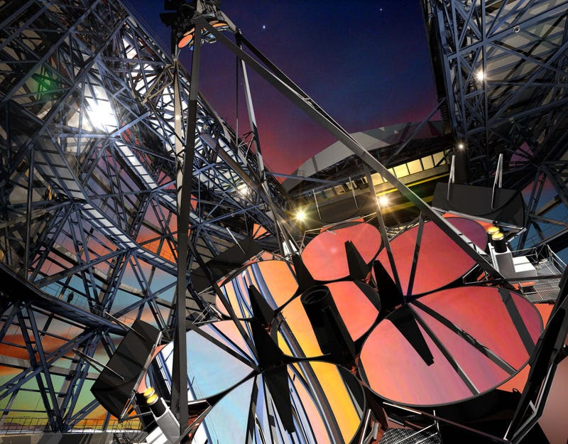 Así es el Telescopio Gigante de Magallanes, que comienza a construirse en Chile