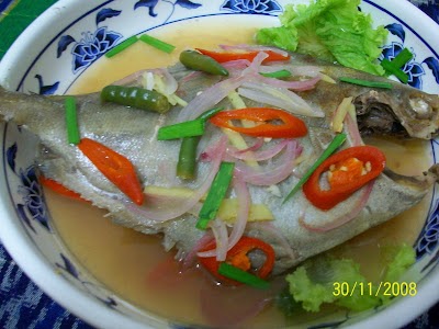 Resepi Ikan Stim Halia Pantang ~ Resep Masakan Khas