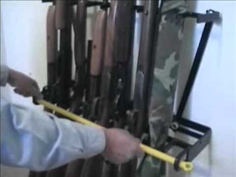 Diy Locking Wall Gun Rack / Gallow Tech Gun Rack Review Dream Gun Room