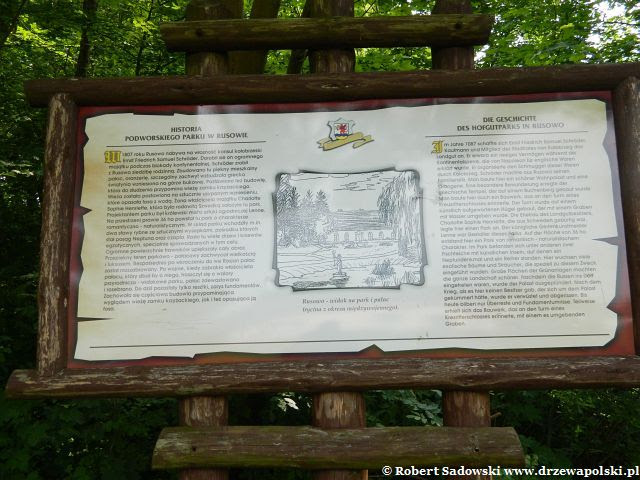 Rusowo - Park podworski Rusowo - Park podworski