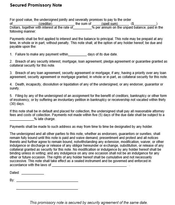 Surety Agreement Template HQ Printable Documents