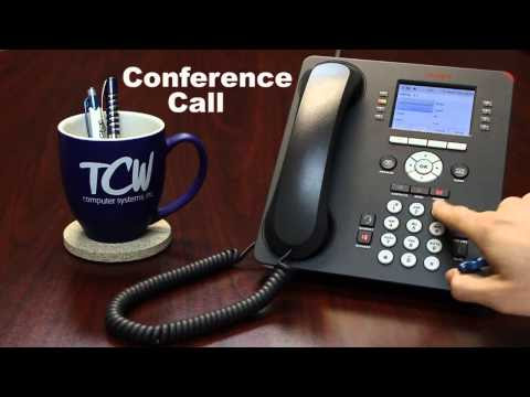 Conference Call Avaya 9611G | 02 Conference Call