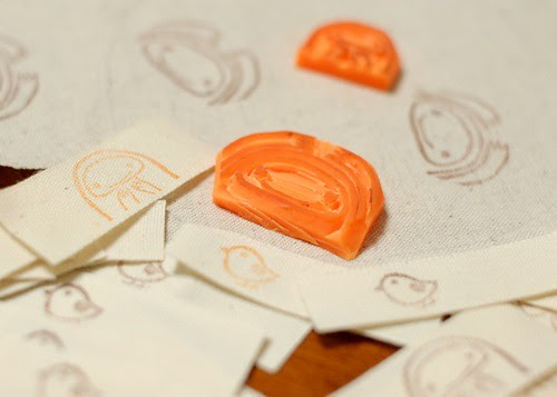 Hand carved stamps