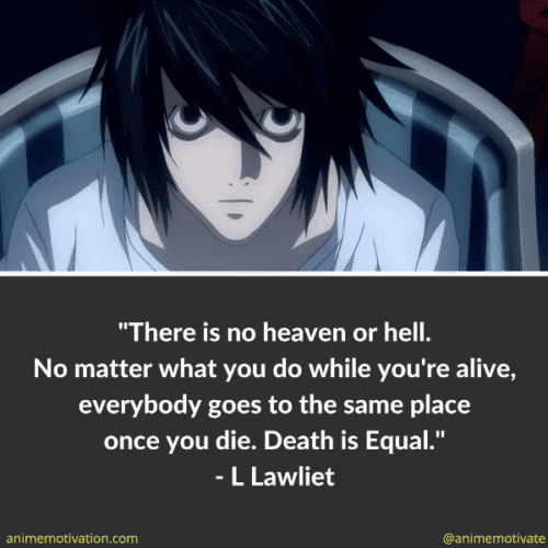 Featured image of post Death Note L Lawliet Quotes
