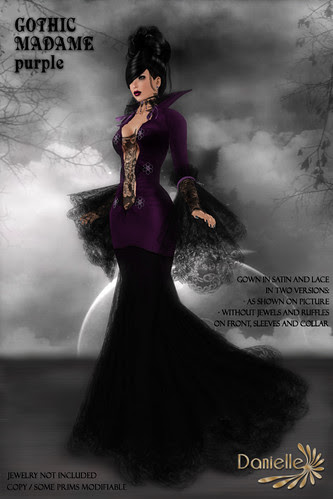 DANIELLE Gothic Madame Purple