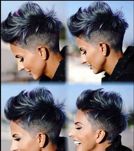 Kurzhaarfrisuren mit sidecut