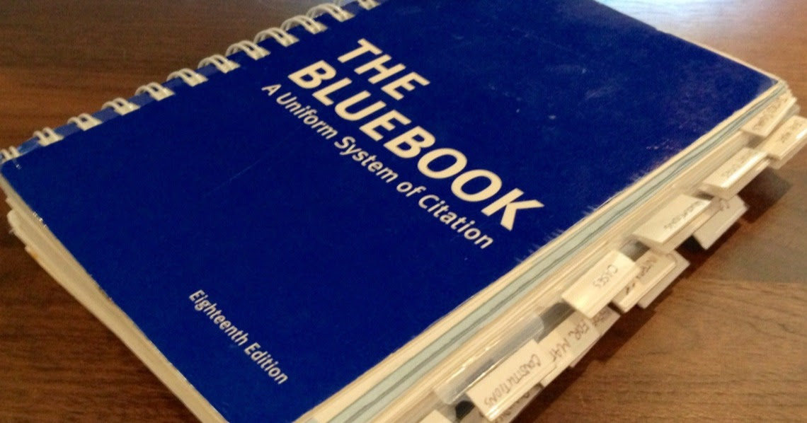 how to cite a news article bluebook