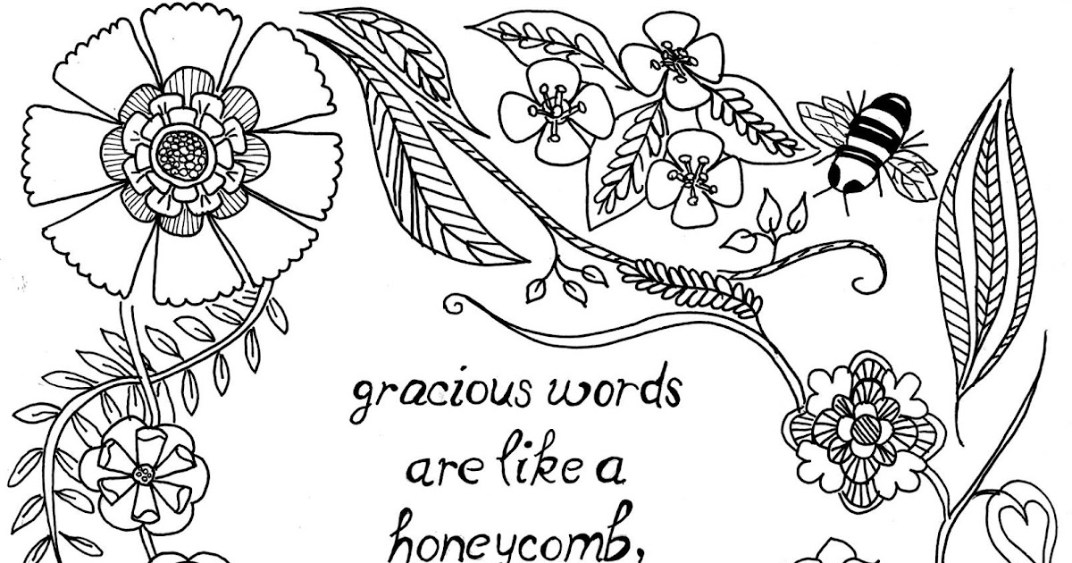 Inspirational Coloring Pages for Adults Free | Top Free Printable