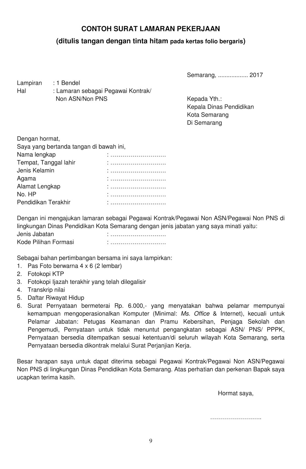 Contoh Surat Lamaran Kerja Natasha Skin Care Download Contoh Surat Terbaru 2020