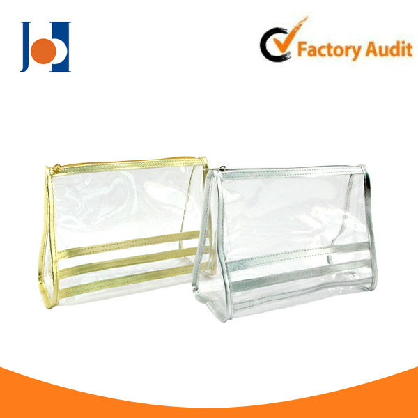Clear PVC cosmetic bag, transparent gift bag, View PVC cosmetic