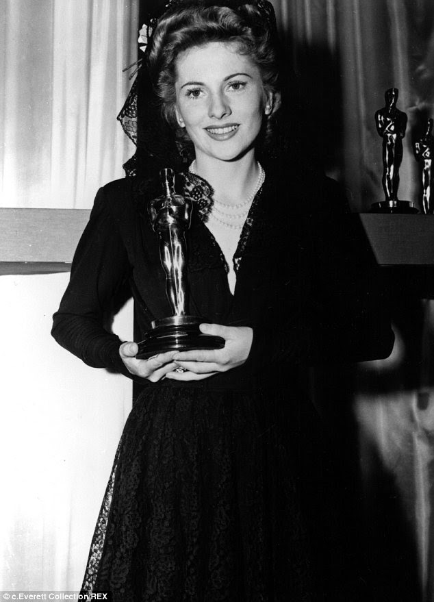 Hollywood legend: Joan Fontaine, who won an Academy Award in 1941 for her role in Alfred Hitchcock's Suspicion, has passed away at the age of 96