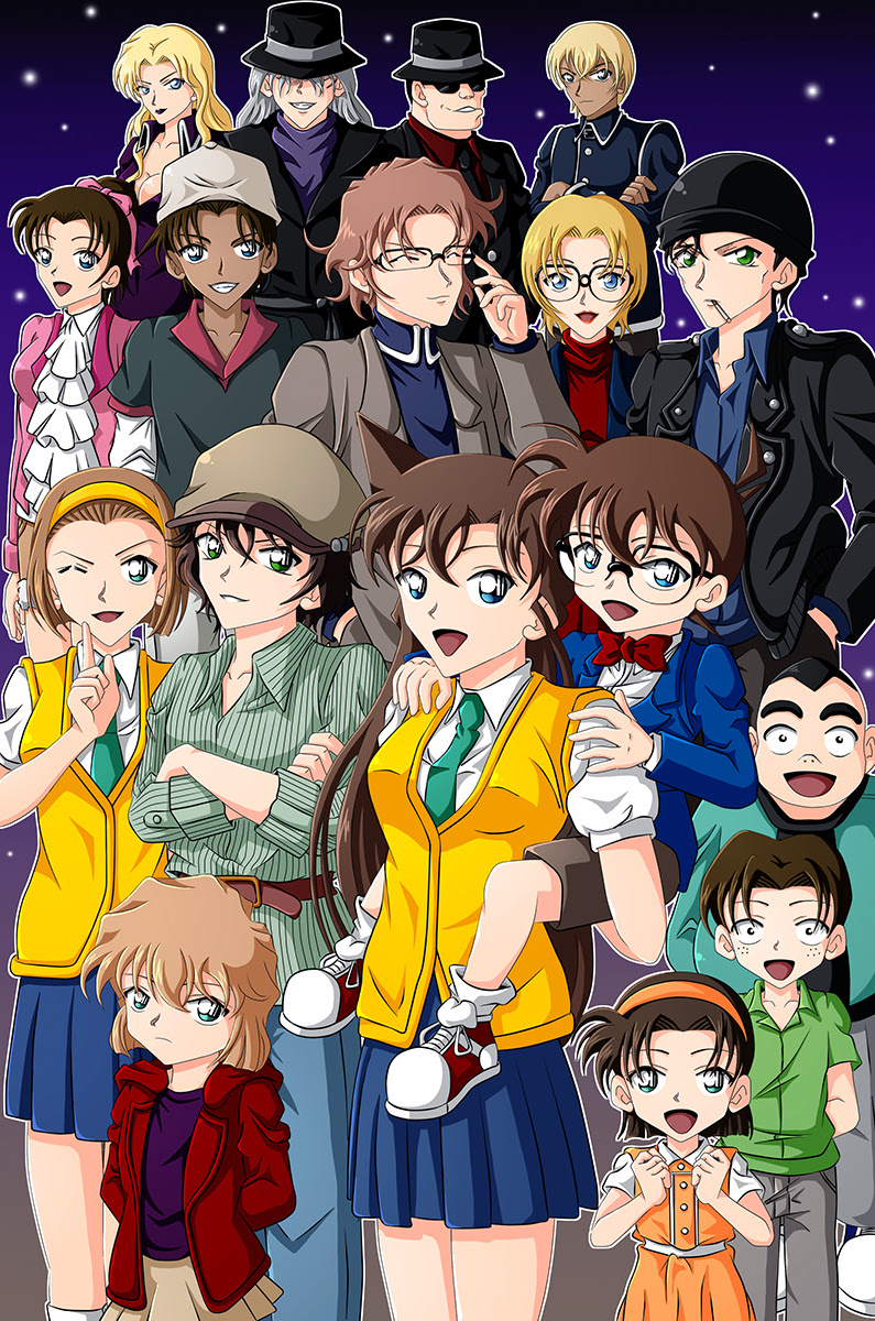 Detective Conan Manga Art - mangaku