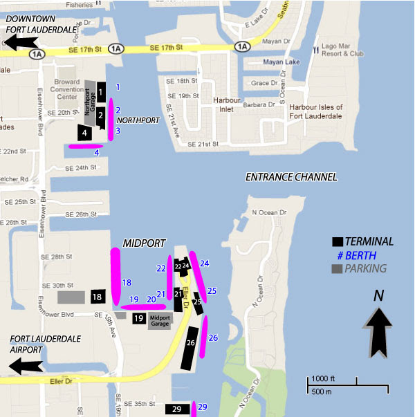 Nassau Bahamas Cruise Port Map Maps For You