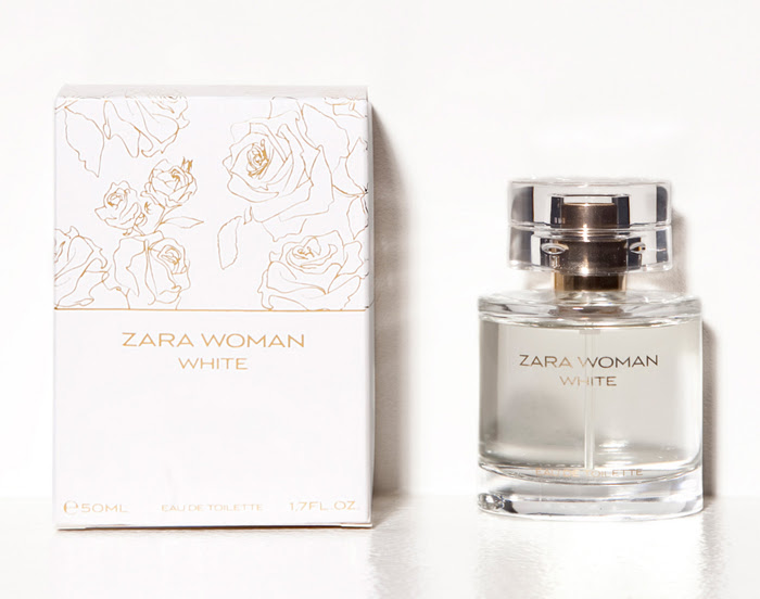Jeweled Sandals: Zara Woman White Perfume