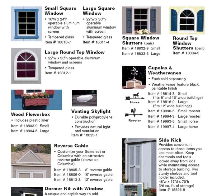 Lifetime 15x8 Plastic Storage Shed 6446 Arrow Storage ...