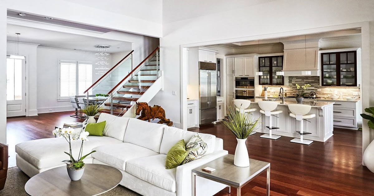 Open Kitchen Dining Living Room Floor Plans - Home Decor