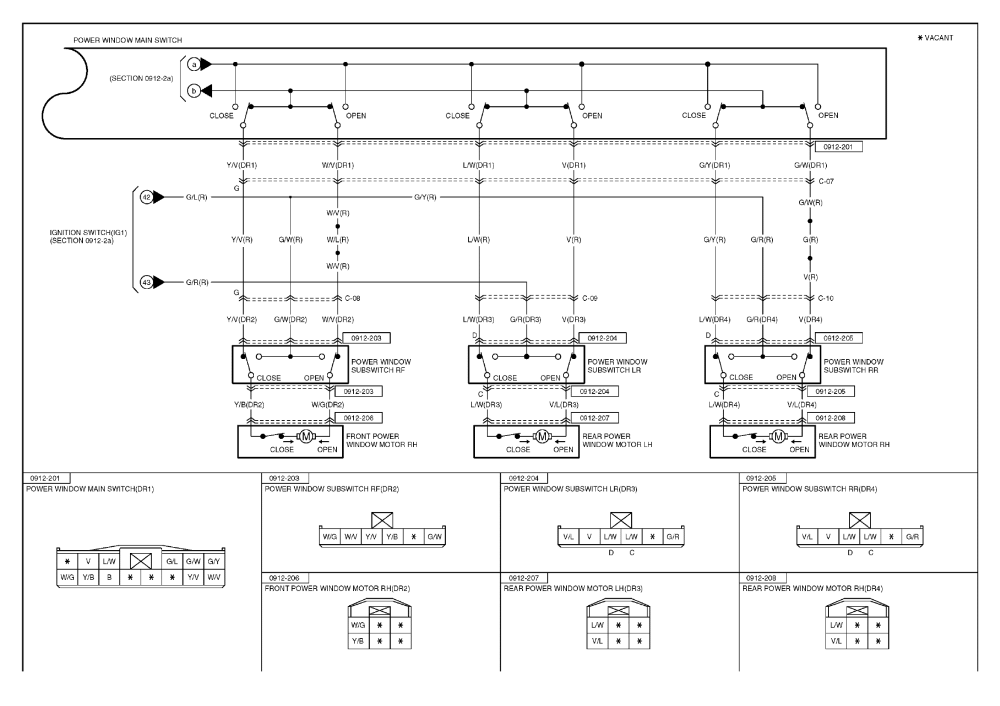 Wiring Diagram Power Window - Wiring Diagram Schemas