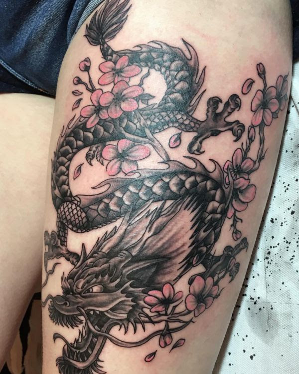 Bedeutung drachen tattoo Flügel Tattoos