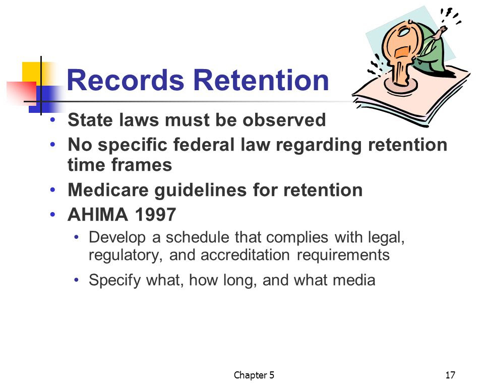 Retention Of Medical Records Legislation
