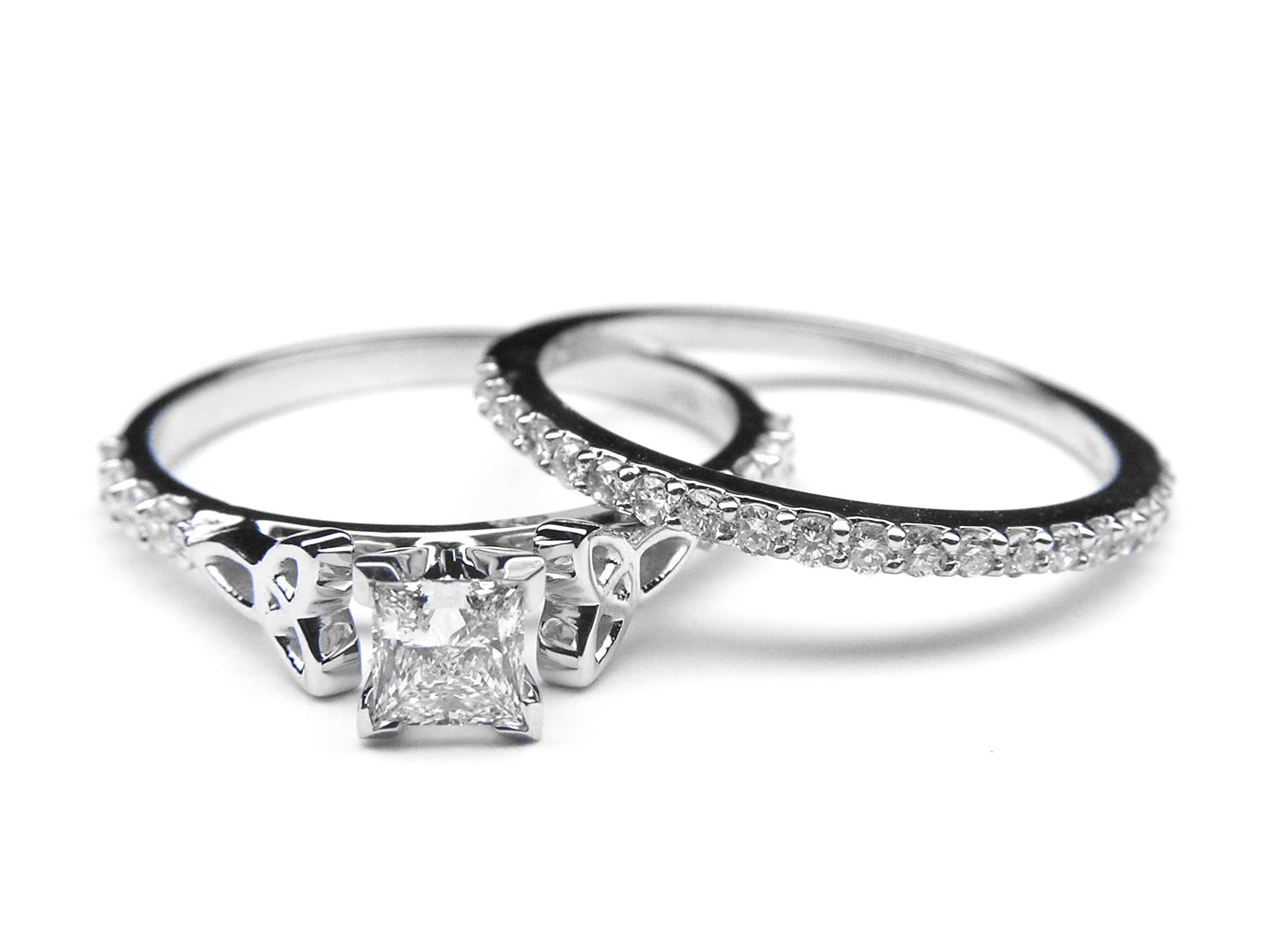 Expensive ring for newlyweds Vintage celtic engagement rings