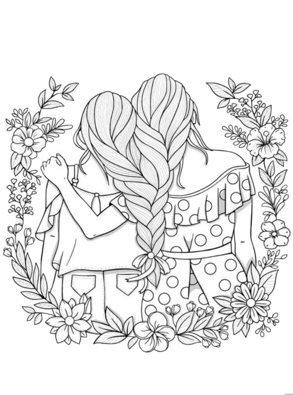 Bff Bilder Zum Ausdrucken Ausmalbilder Zum Ausdrucken Bff Zum