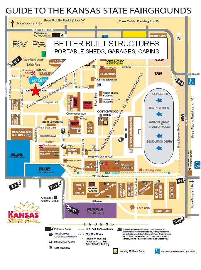 Kansas State Fairgrounds Map Draw A Topographic Map