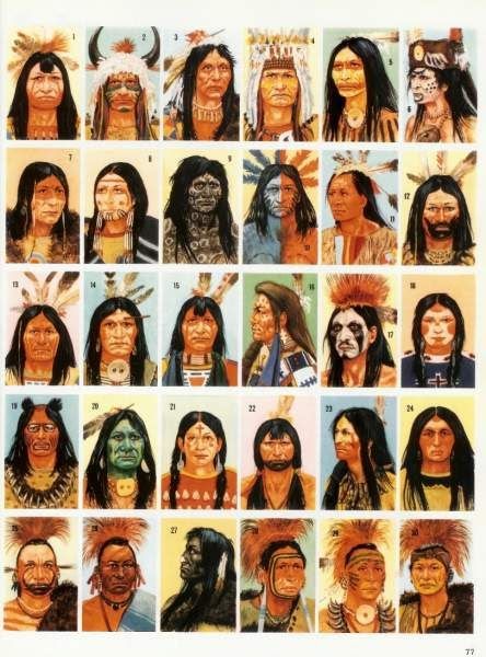 Native American Face Paint - change comin