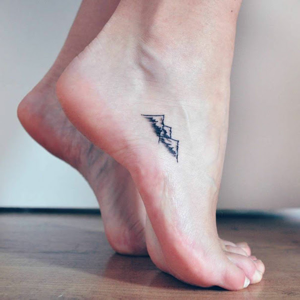 Tiny Foot Tattoo Tiny Foot Tattoo