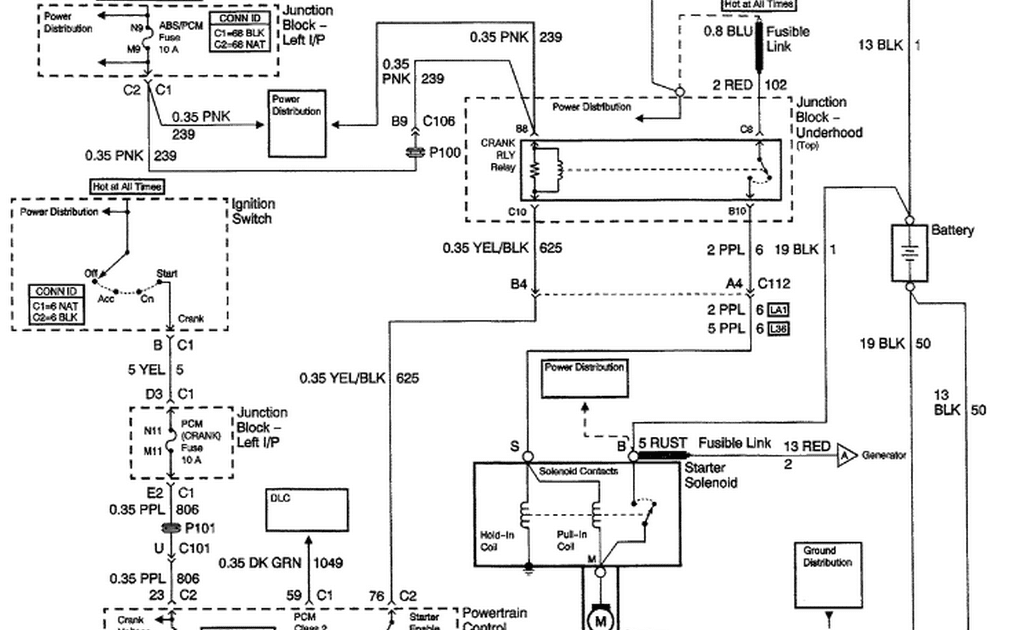 Wiring Diagram PDF: 2002 Monte Carlo Wiring Harness Diagram