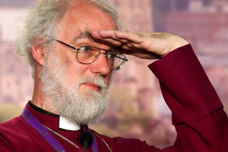 El arzobispo de Canterbury, Rowan Williams en Londres. | Reuters