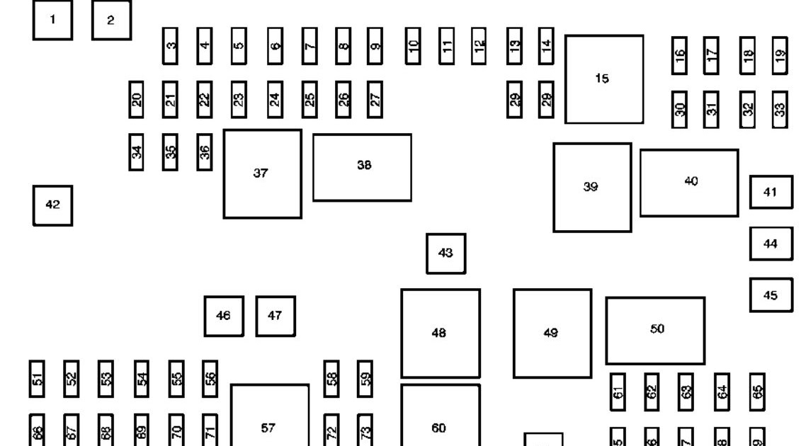 2004 Chevy Express Fuse Box Diagram - Wiring Diagram Database