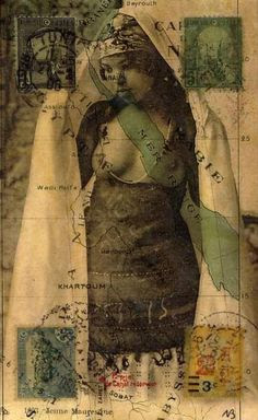 Nick Bantock collage