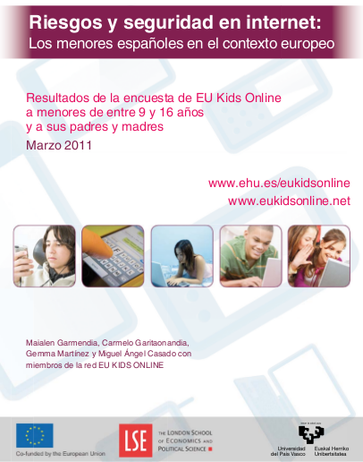 EU kids online - marzo 2011 - menores España