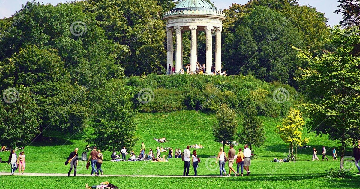 Englischer Garten Monopteros / Monopteros Monument