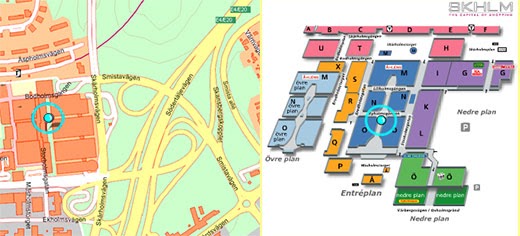 Skärholmen Centrum Butiker Karta | Karta