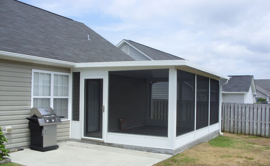 Backyard Screened Porch Ideas - House Backyards